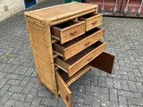 Vintage Bamboo Chest