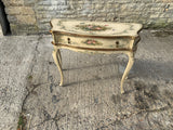 Mid Century Italian Decorative Console Table