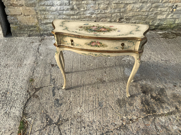 Mid Century Italian Decorative Console Table