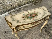 Mid Century Italian Decorative Console Table