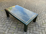 Mid-Century Marble and Metal Coffee Table