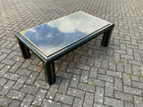 Mid-Century Marble and Metal Coffee Table
