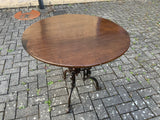 Antique English Mahogany Round Table