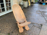 Antique African Hardwood Chair