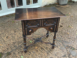 Antique English Oak Lowboy