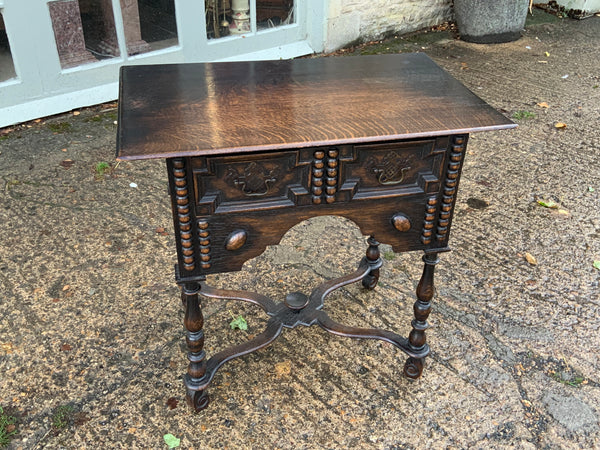 Antique English Oak Lowboy
