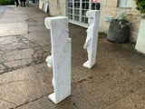 Vintage Carrara Marble Figures