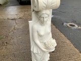 Vintage Carrara Marble Figures