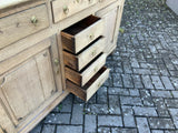 English Oak Dresser Base