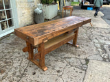 Antique 19th Century English Workbench