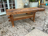 Antique 19th Century English Workbench