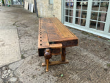 Antique 19th Century English Workbench