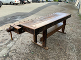 Antique 19th Century English Workbench