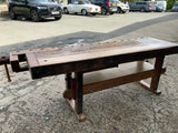 Antique 19th Century English Workbench