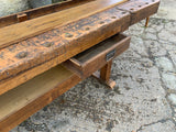 Antique 19th Century English Workbench