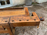 Antique 19th Century English Workbench