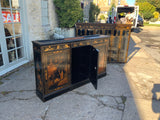 Antique English Chinoiserie Cabinet