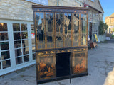 Antique English Chinoiserie Cabinet