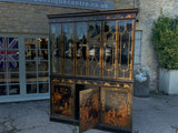 Antique English Chinoiserie Cabinet