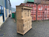 Antique English Oak Housekeeper Cupboard