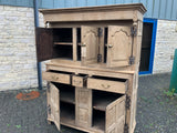 Antique English Oak Housekeeper Cupboard