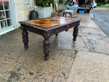 Antique English Oak Writing Table