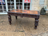 Antique English Oak Writing Table