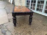 Antique English Oak Writing Table