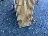 Antique English Bamboo Bar Counter