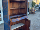 Antique French Pine Housekeeper Cupboard