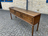 Antique English Oak Dresser Base