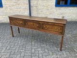 Antique English Oak Dresser Base