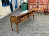 Antique English Oak Dresser Base