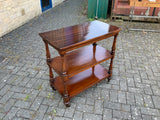 Antique English Mahogany Dumbwaiter
