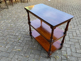 Antique English Mahogany Dumbwaiter