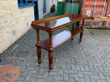 Antique English Mahogany Serving Table
