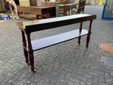 Antique English Mahogany Serving Table