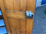 Antique Continental Polychrome Painted Cupboard