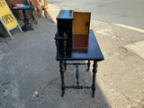 Antique English Ebonised Ladies Writing Desk