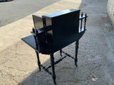Antique English Ebonised Ladies Writing Desk