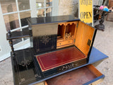 Antique English Ebonised Ladies Writing Desk