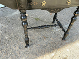 Antique English Ebonised Ladies Writing Desk