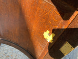 Antique Dutch Walnut Corner Cupboard