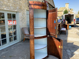 Antique Dutch Walnut Corner Cupboard