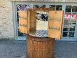Antique English Deco Cocktail Cabinet