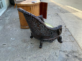 Antique Burmese Padouk Armchair