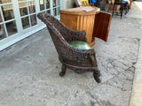 Antique Burmese Padouk Armchair
