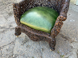 Antique Burmese Padouk Armchair
