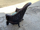 Antique Burmese Padouk Armchair
