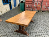 Antique English Oak Farmhouse Table